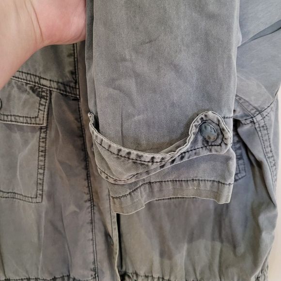 ARITZIA Talula Trooper Utility Jacket Grey - Picture 8 of 12